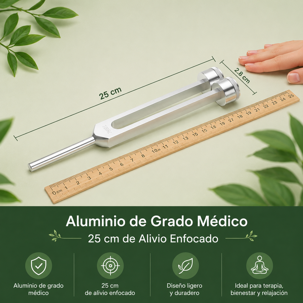 Avizorya™|Diapasón Terapéutico de 128Hz