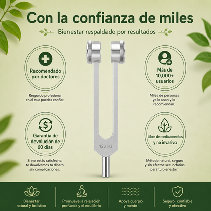 Avizorya™|Diapasón Terapéutico de 128Hz