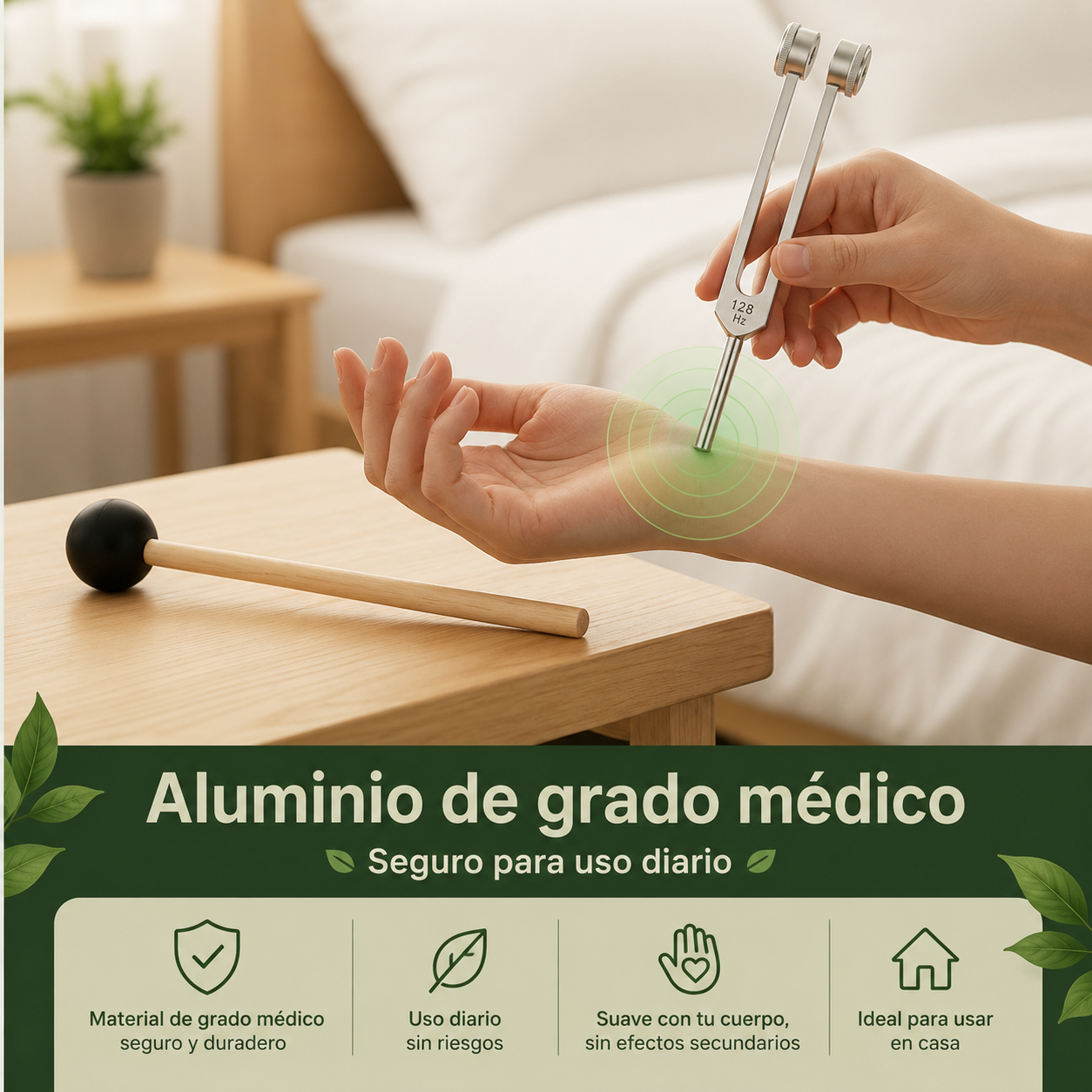 Avizorya™|Diapasón Terapéutico de 128Hz