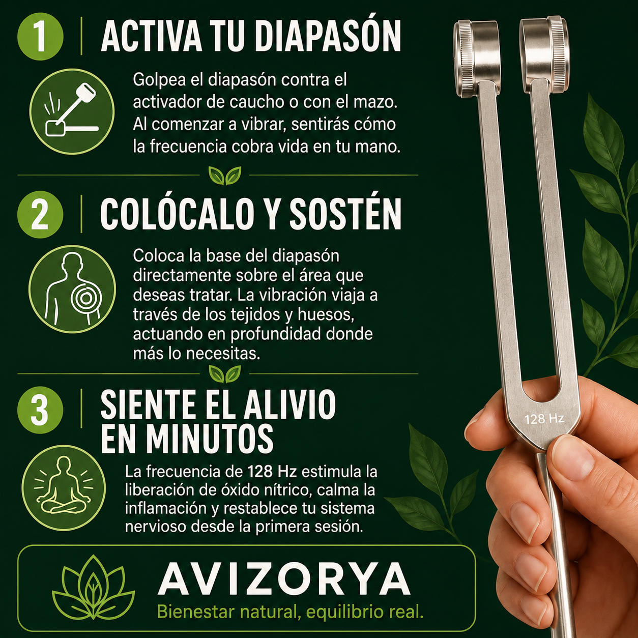 Avizorya™ | Alivio Muscular Profundo